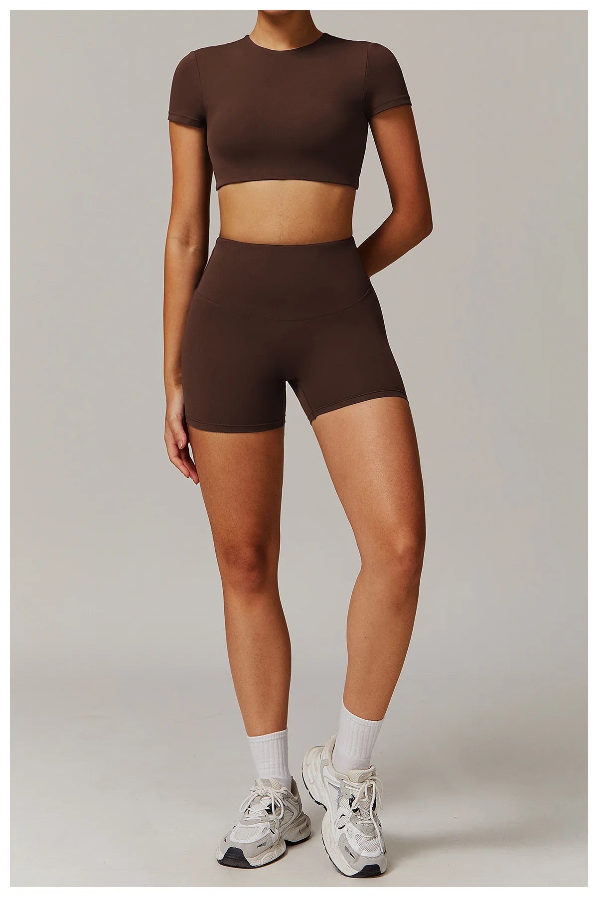 CYRA SET l | top and shorts | soft sense