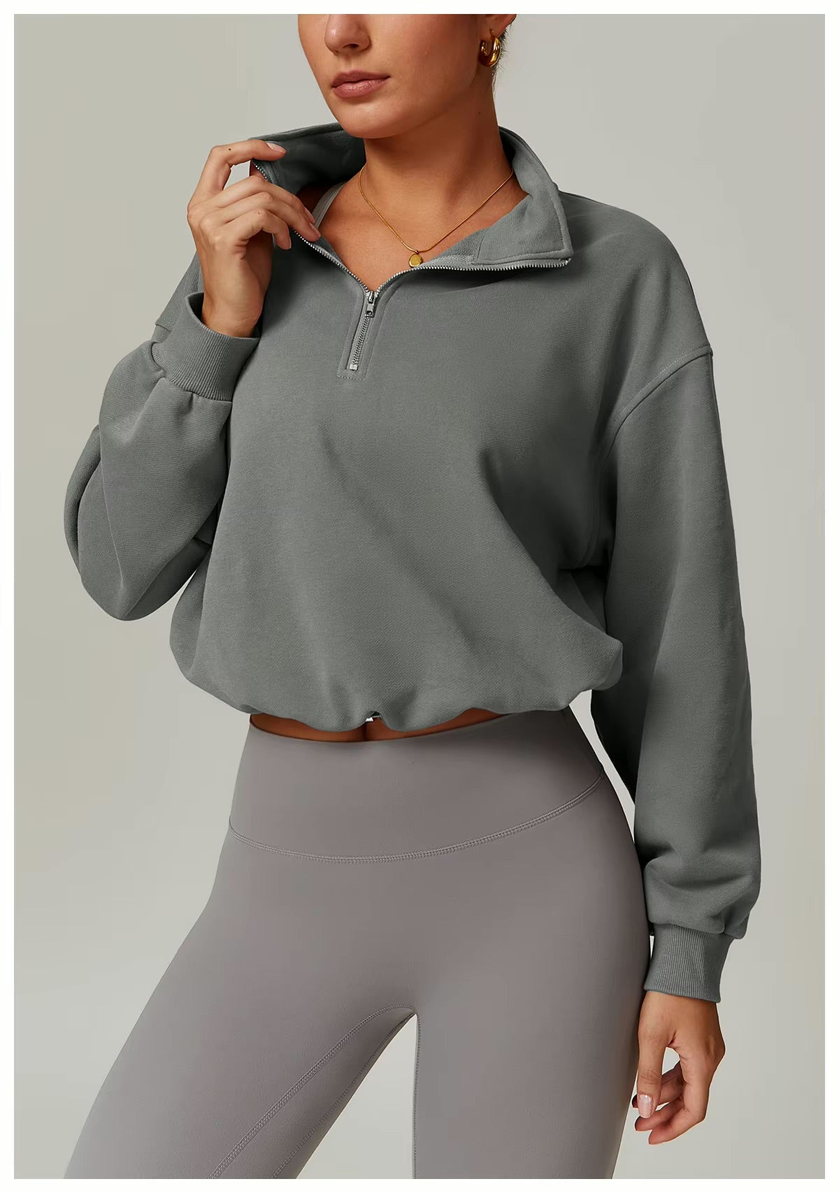 KELLY half zip | softsweat