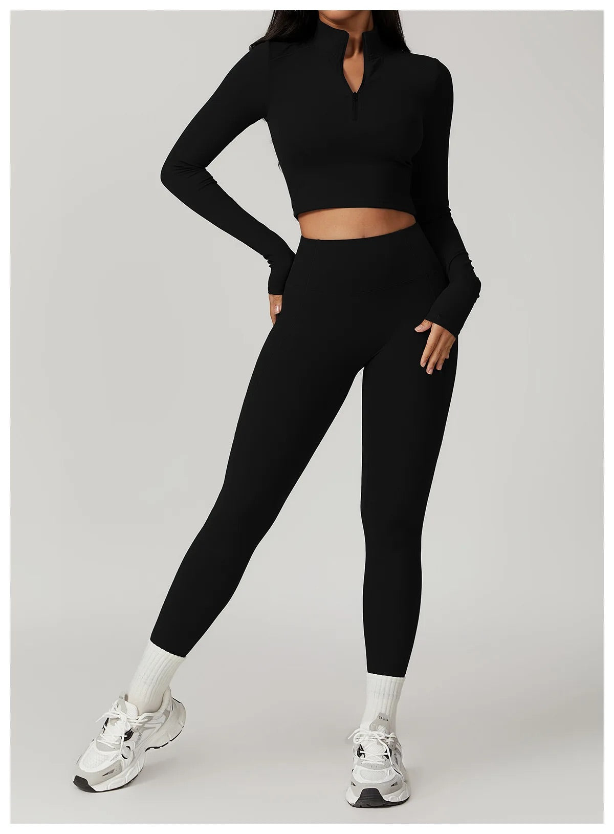 LEONA HALF ZIP | soft touch