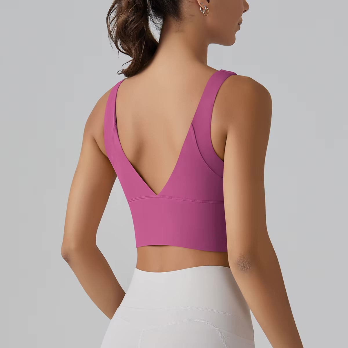 New Yoga Tank Top Summer Sexy Fitness Yoga Underwear Women's Sports Bra Push Up Fitness Bra Running Gym Fitness Tops