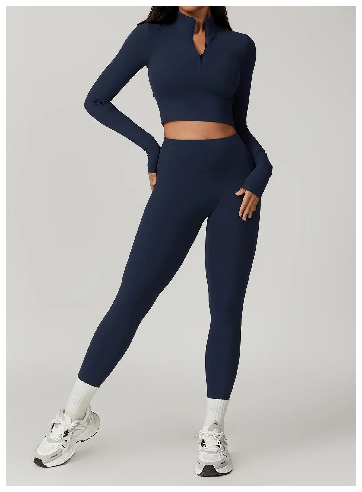 LEONA HALF ZIP | soft touch