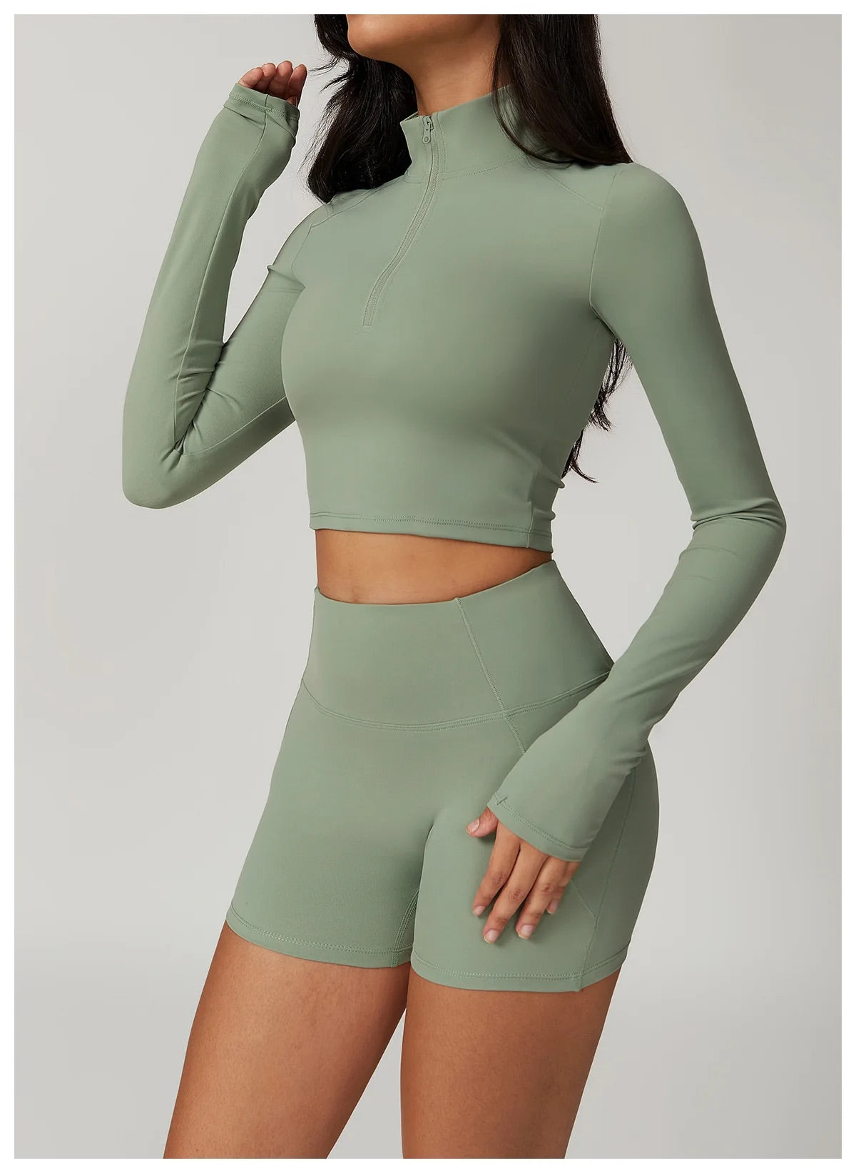 LEONA HALF ZIP | soft touch