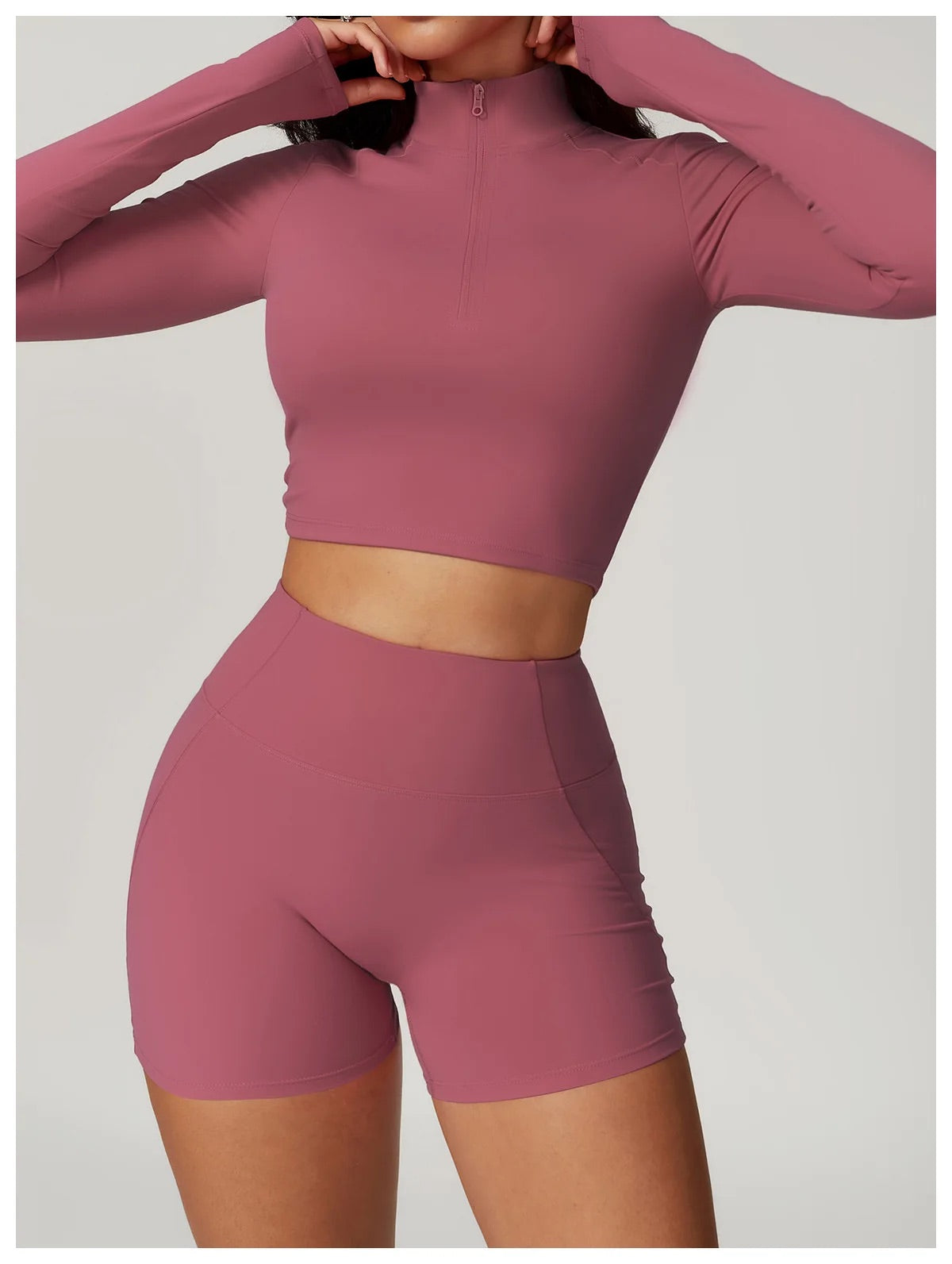LEONA HALF ZIP | soft touch