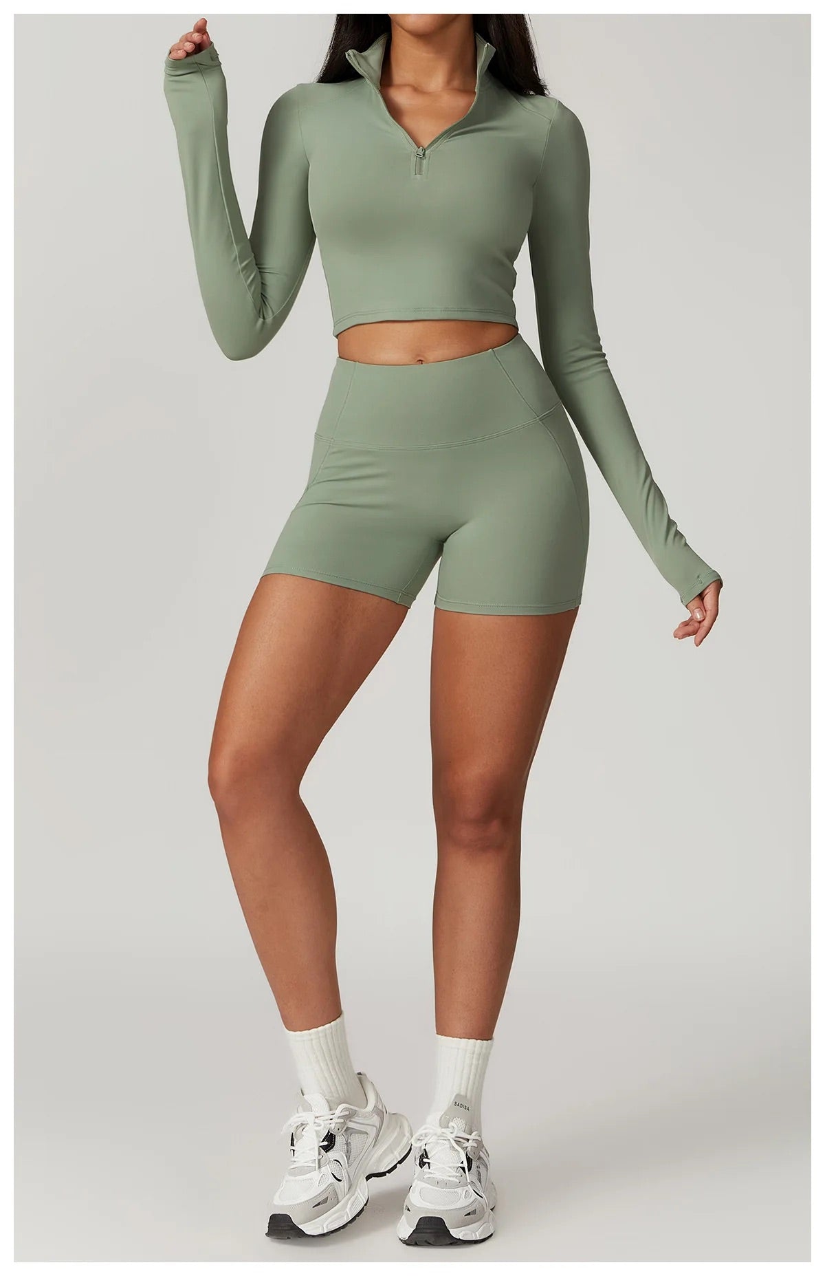 LEONA HALF ZIP | soft touch