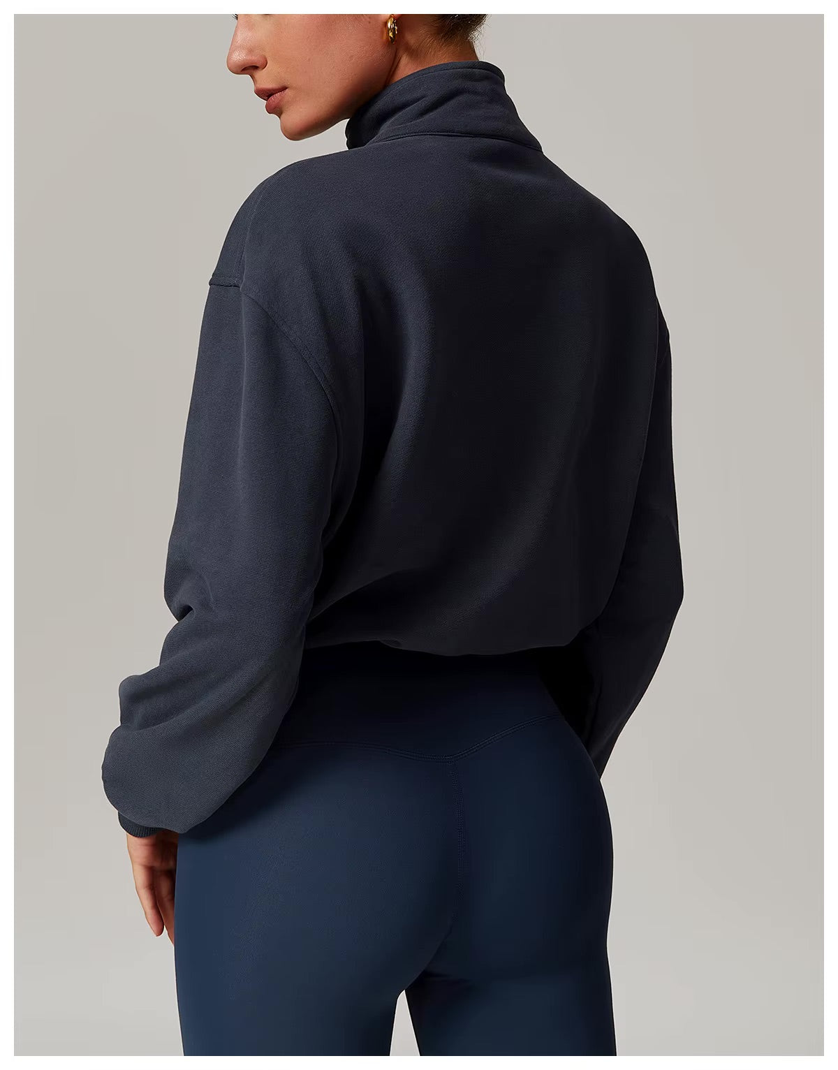 KELLY half zip | softsweat
