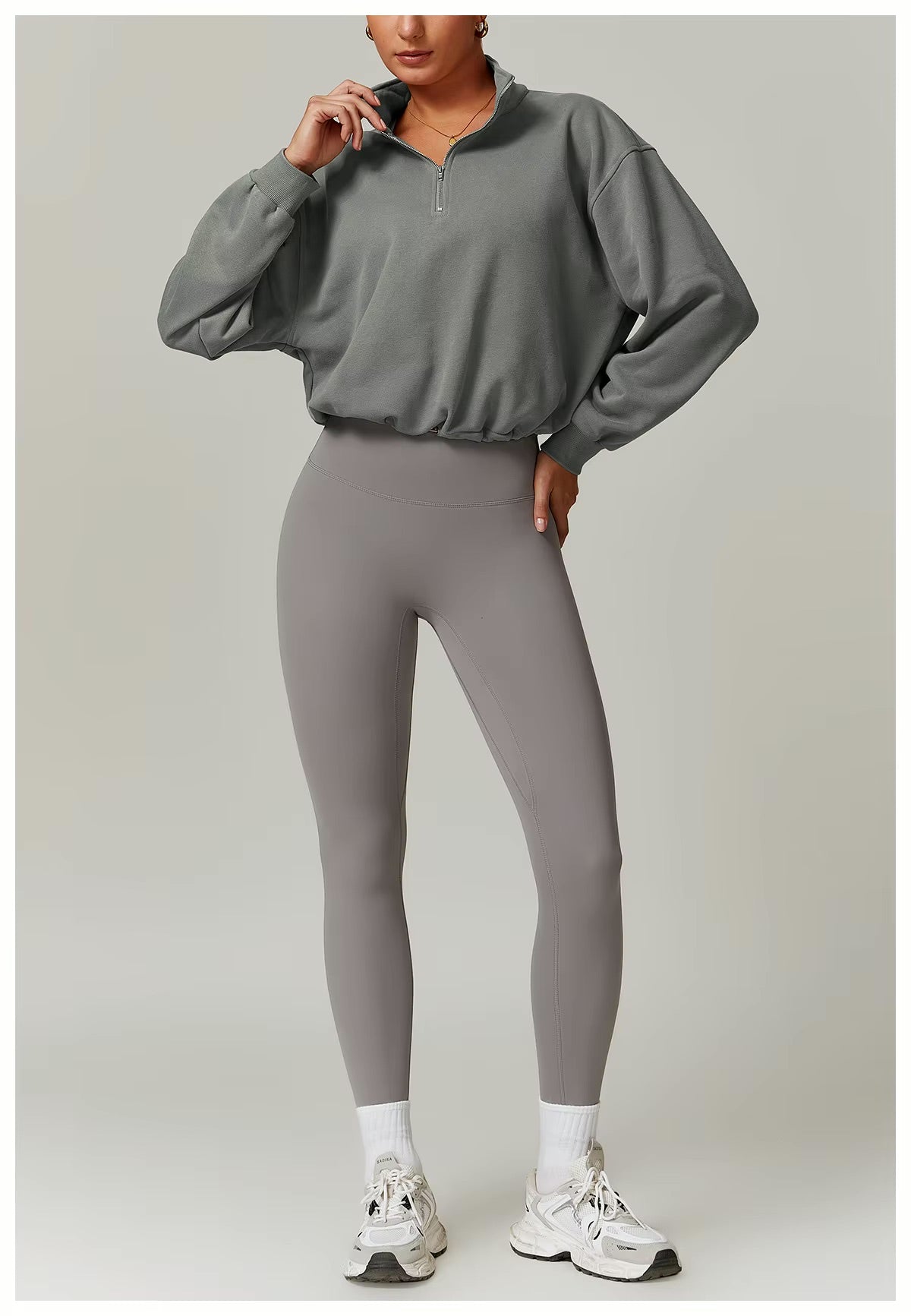 KELLY half zip | softsweat
