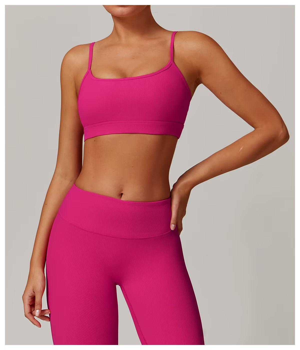 LEYLA TOP | rib structured