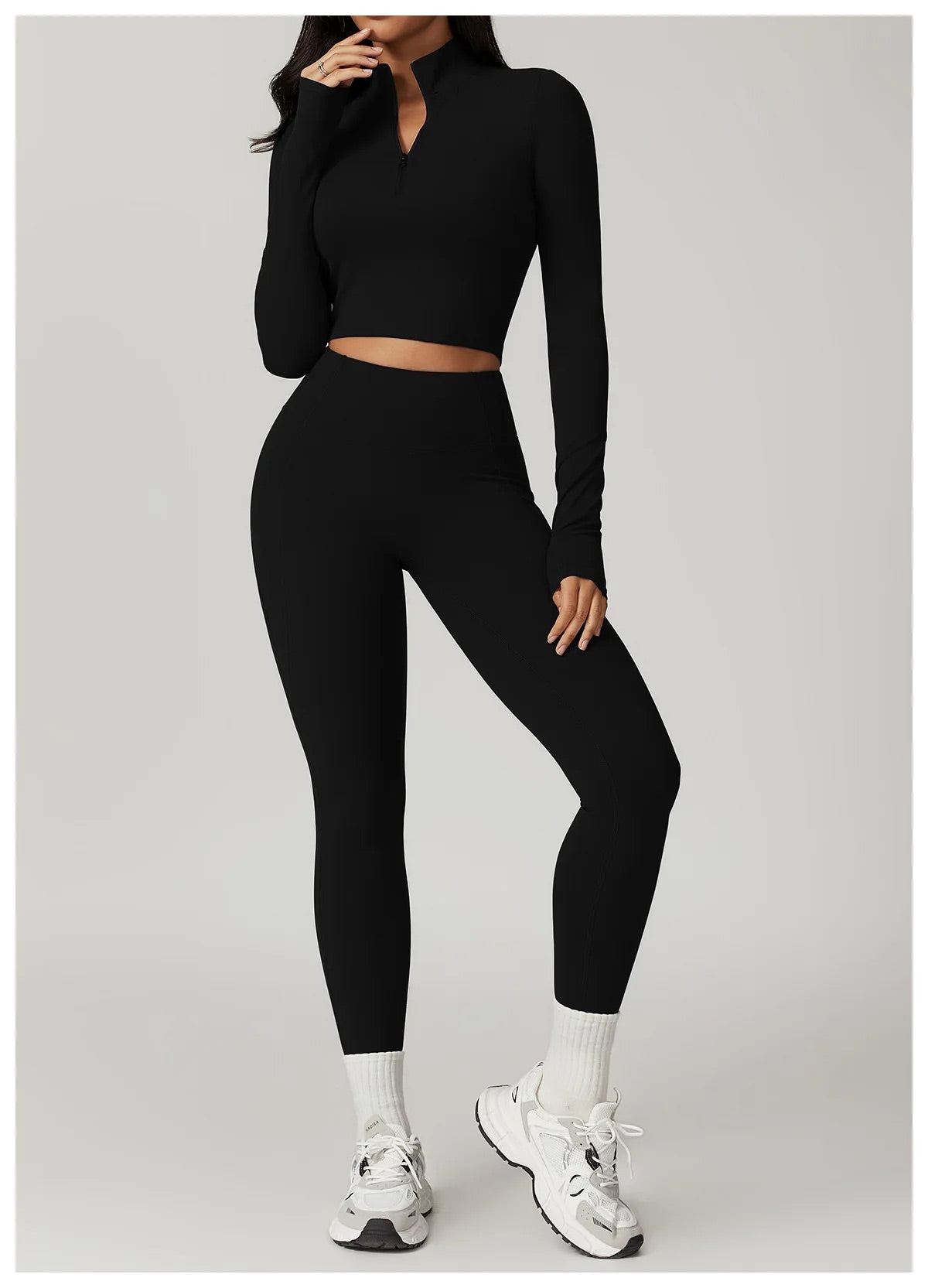 LEONA HALF ZIP | soft touch