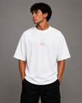 Oversized ÉLAN T-Shirt, White Text