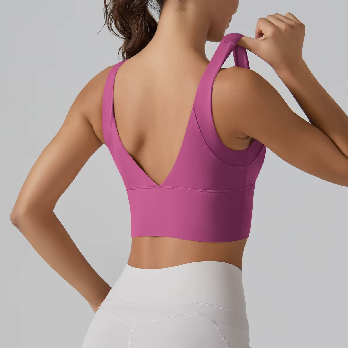New Yoga Tank Top Summer Sexy Fitness Yoga Underwear Women's Sports Bra Push Up Fitness Bra Running Gym Fitness Tops 