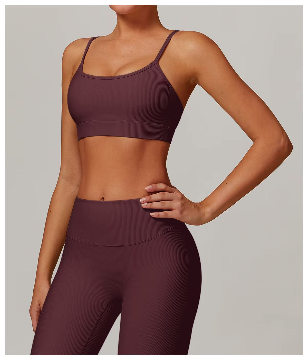 LEYLA TOP | rib structured