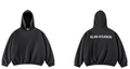 Oversized ÉLAN Hoodie, White Text